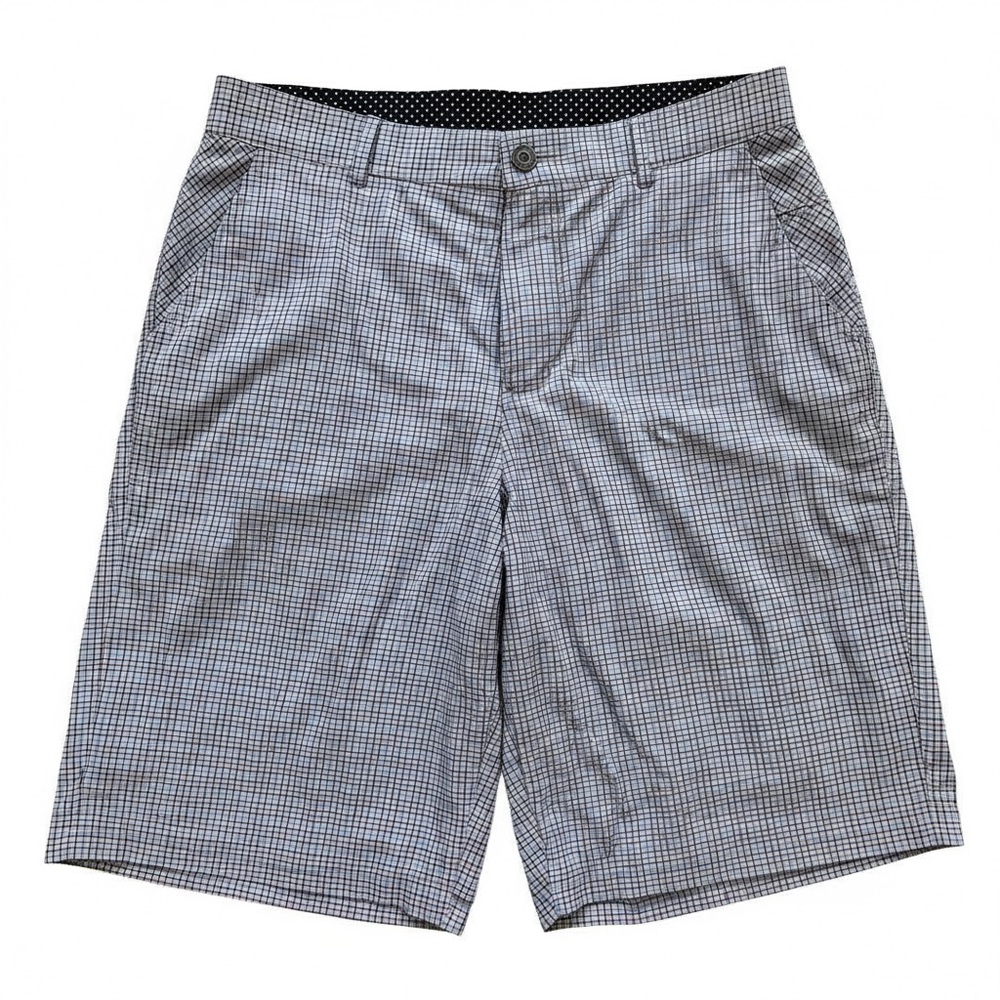 Lululemon Kahuna Men Plaid Shorts size 36 Golf Beach Cottage Trendy